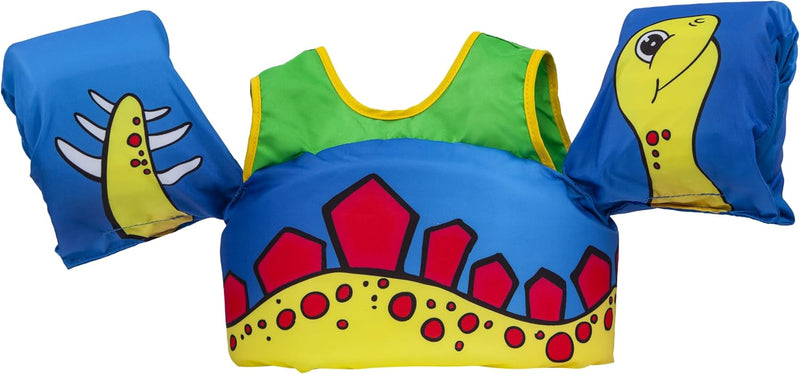 Kids Learn-to-Swim Life Vest 33-55 lbs