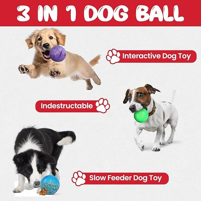 Interactive Treat Dispensing Puzzle Ball for Dogs
