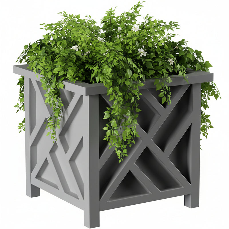 Lattice Planter Box
