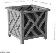 Lattice Planter Box