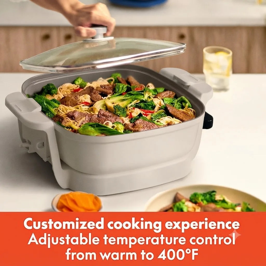 12-Inch Electric Family Skillet
