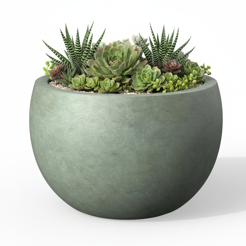 Lightweight Concrete Planter