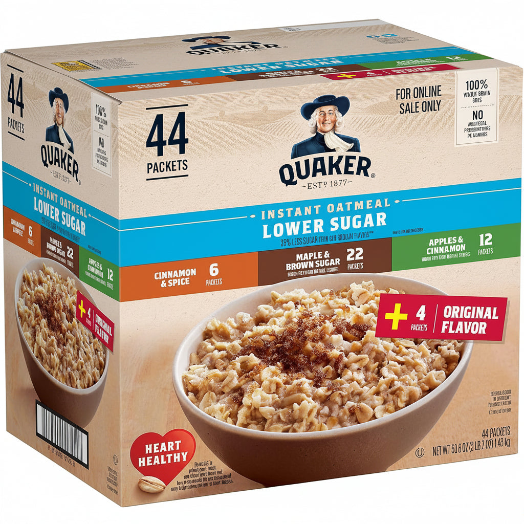 Lower Sugar Oatmeal Variety Pack