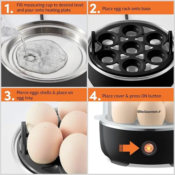 7 Egg Electric Egg Cooker