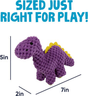 Mini Dinosaur Squeaky Plush Toy