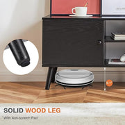Modern Black TV Console Stand