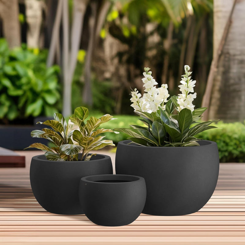 Modern Charcoal Planter