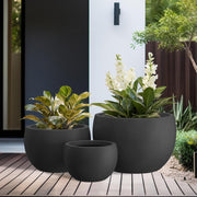 Modern Charcoal Planter