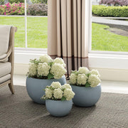 Modern Concrete Bowl Planter