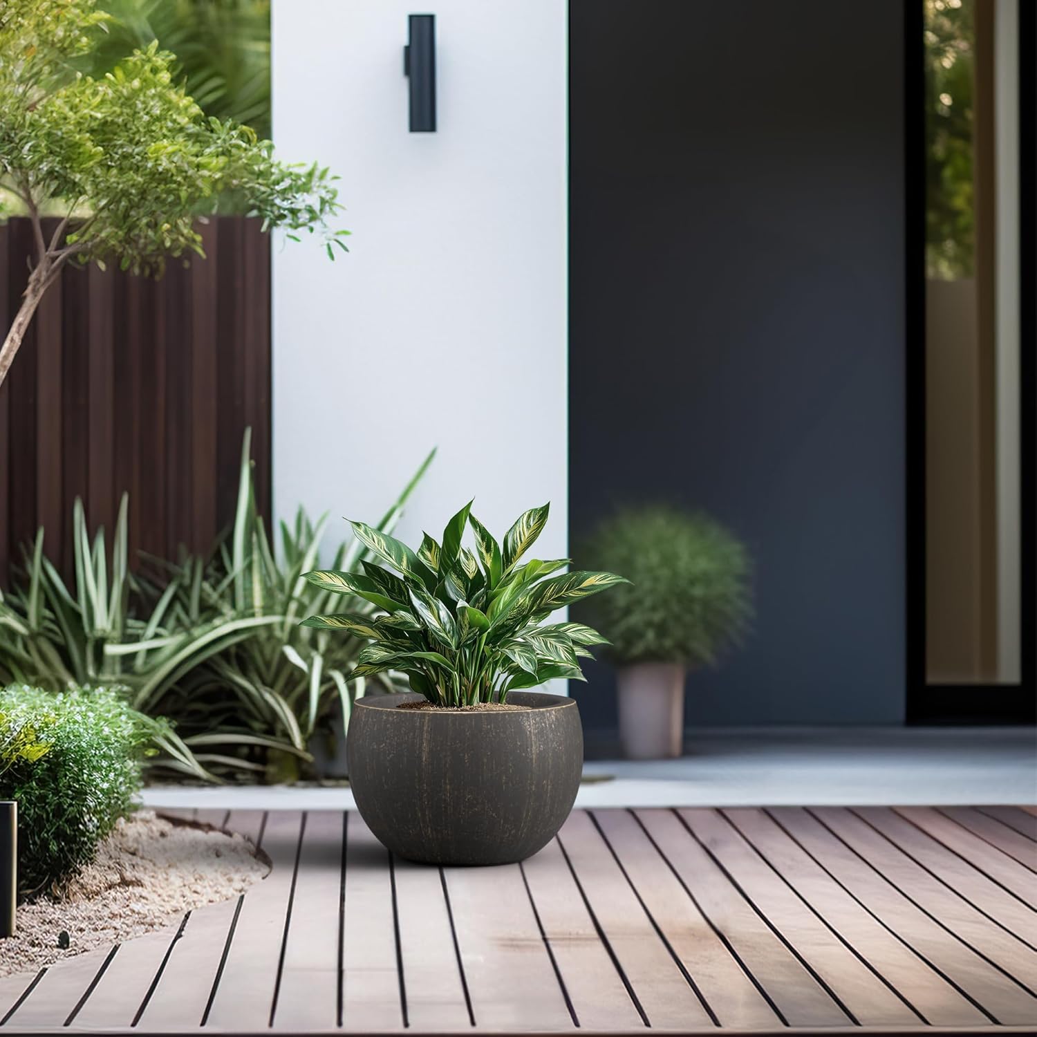 Modern Concrete Planter