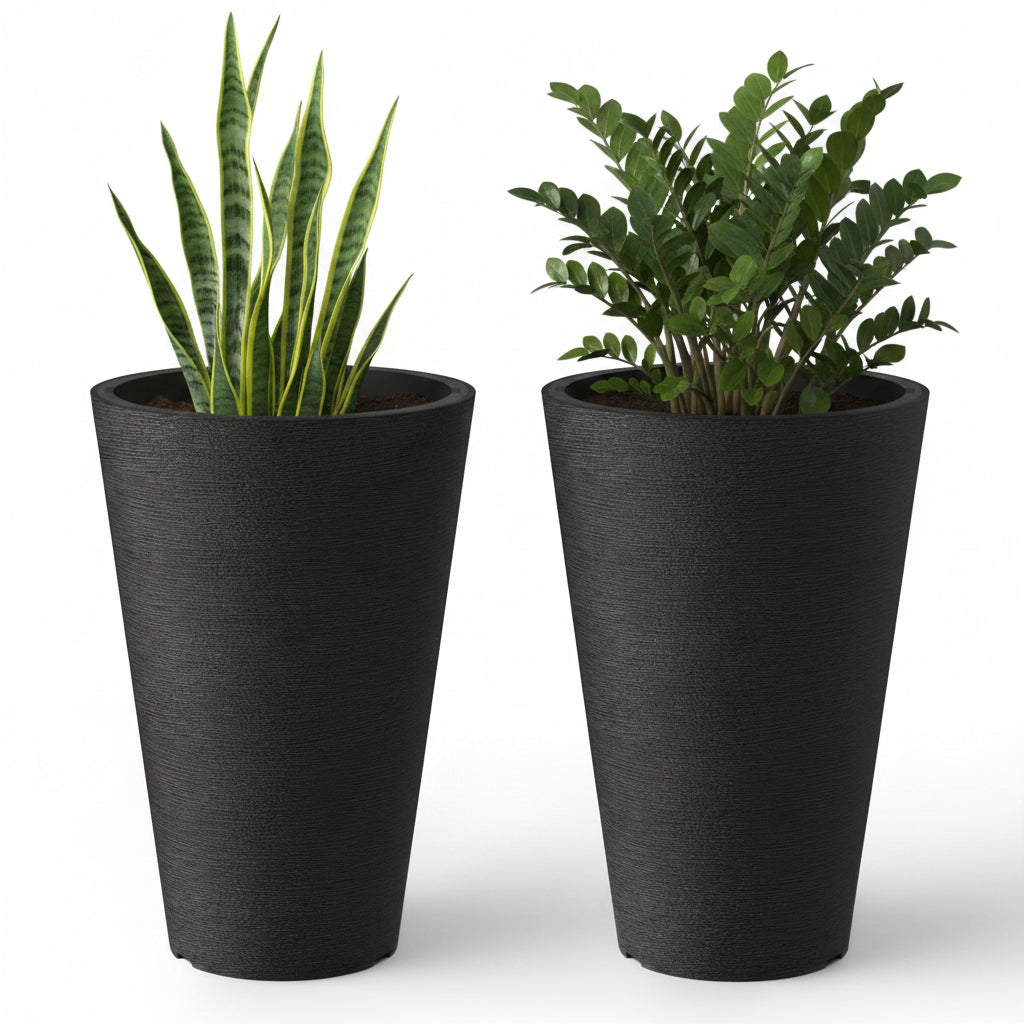 Modern Fluted Planter