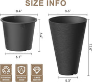 Modern Fluted Planter