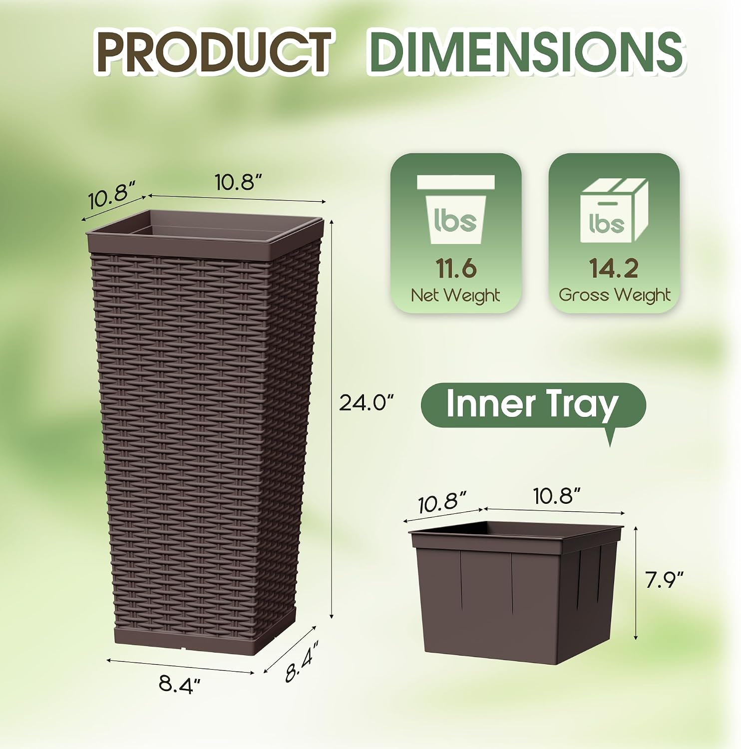 Modern Planter Pot Set