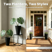 Modern Round Planter