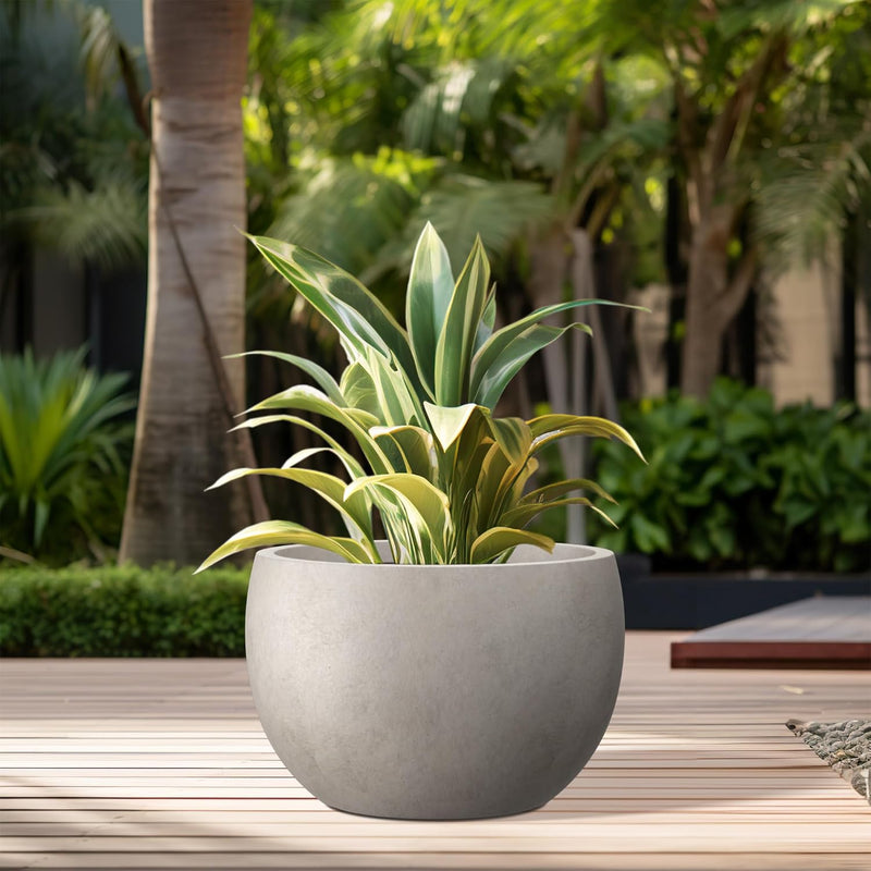 Modern Round Planter