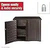 123 Gallon Outdoor Storage Cabinet