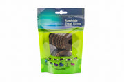Natural Rawhide Treat Ring Refills – Size B (16 Pack)