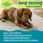 Natural Wood Blend Dog Chew Toy (Small)