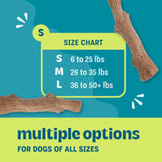 Natural Wood Blend Dog Chew Toy (Small)