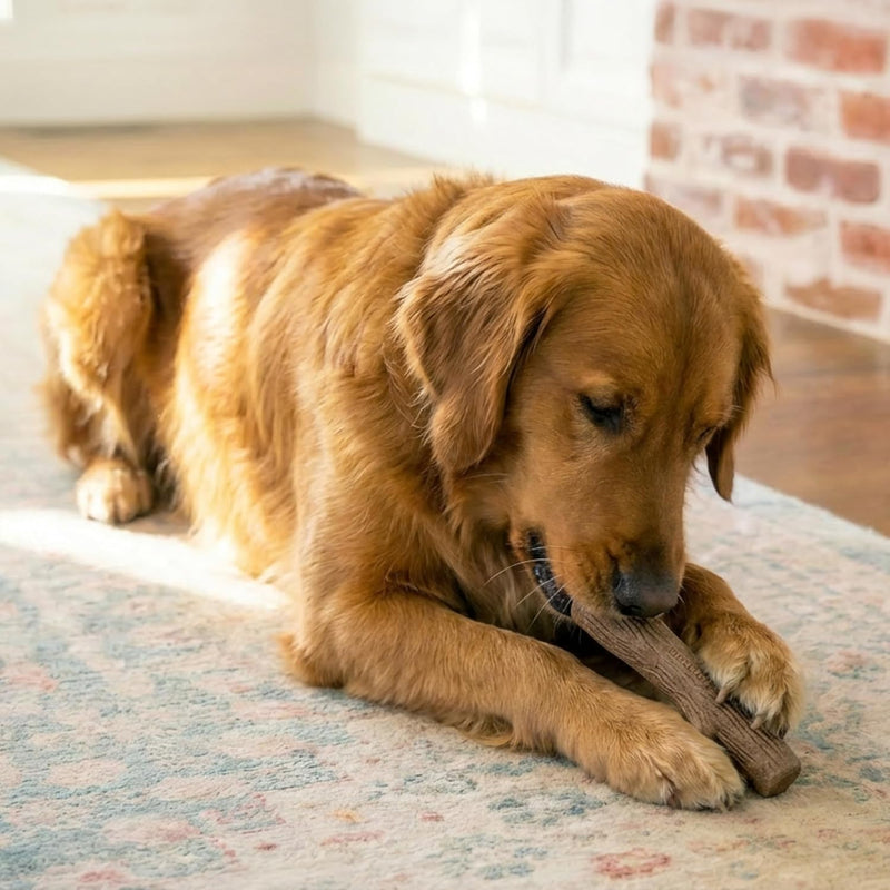 Natural Wood Dog Chew Stick – Large