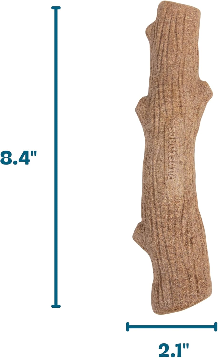 Natural Wood Dog Chew Stick – Large