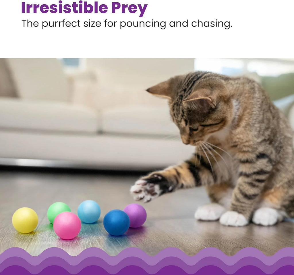 Replacement Balls for Cat Track Toys (6-Pack)