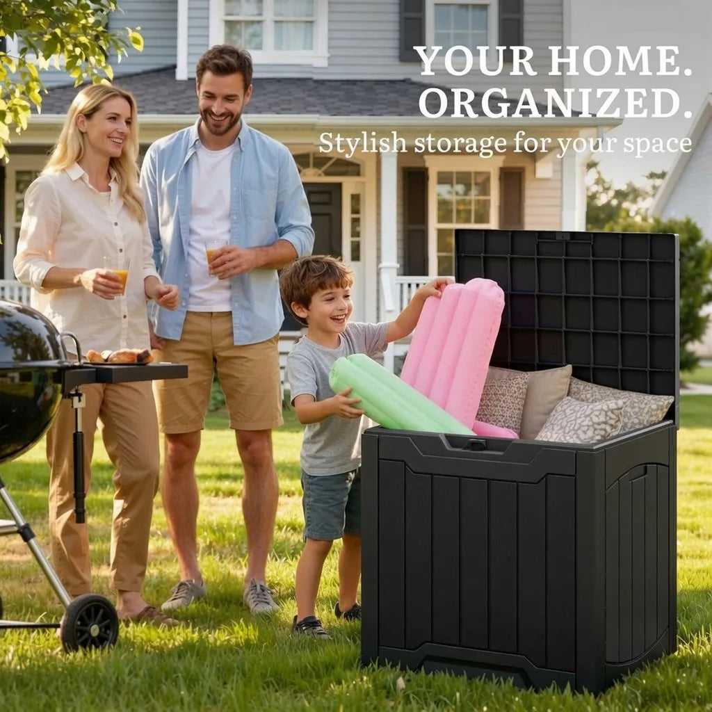 31 Gallon Outdoor Storage Deck Box