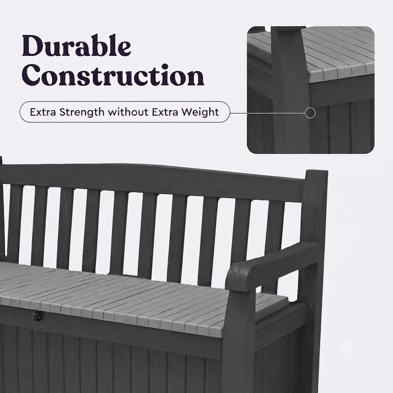 70 Gallon Outdoor Storage Bench