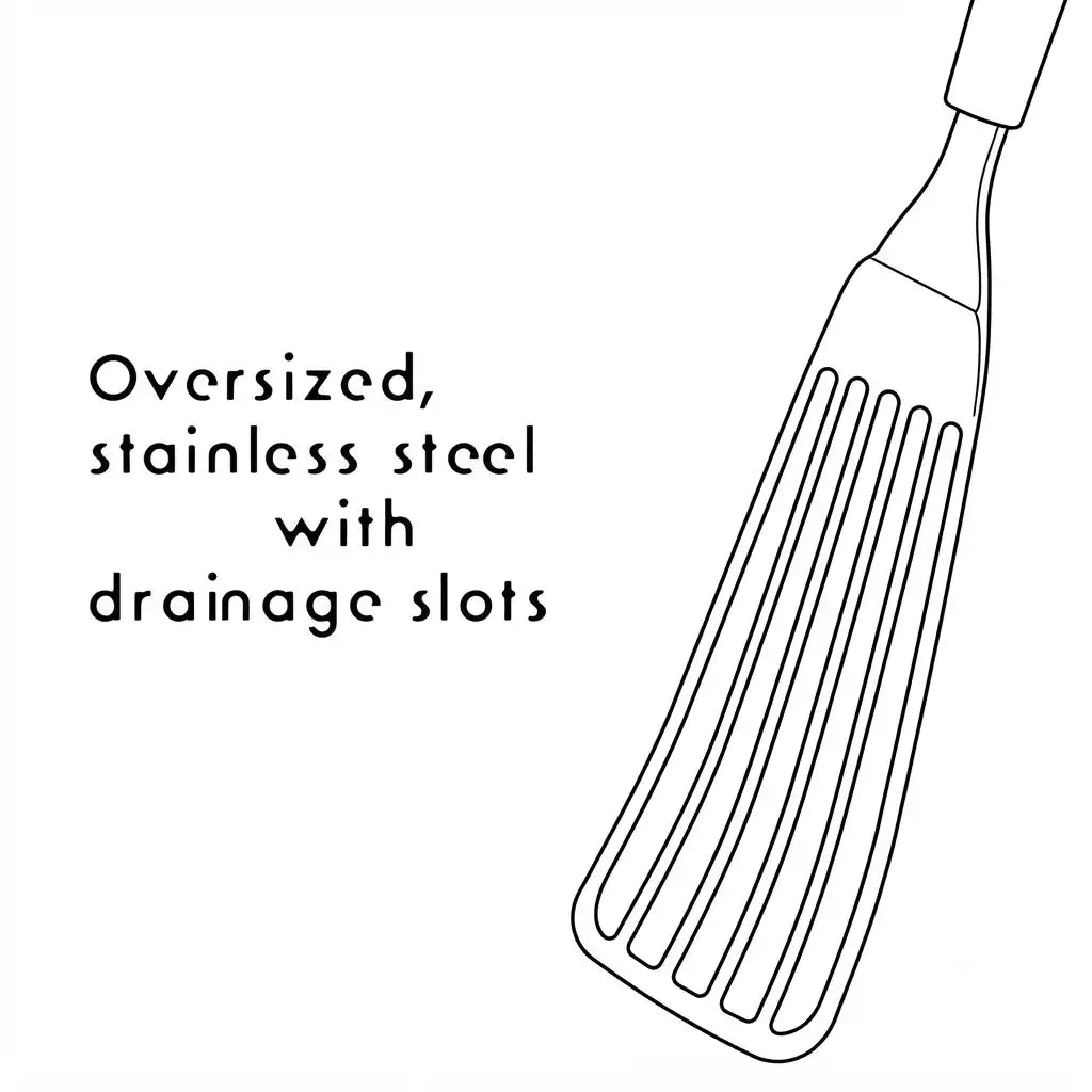 Stainless Steel Fish Turner