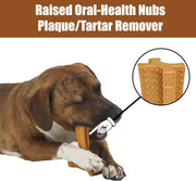 Peanut Butter Flavor T-Bone Dog Chew Toy – Medium