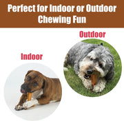 Peanut Butter Flavor T-Bone Dog Chew Toy – Medium