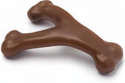 Peanut Flavor Wishbone Dog Chew Toy – Small