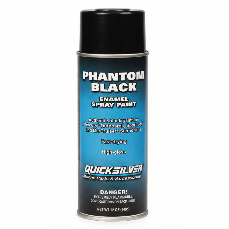 Phantom Black Gloss Enamel Spray Paint