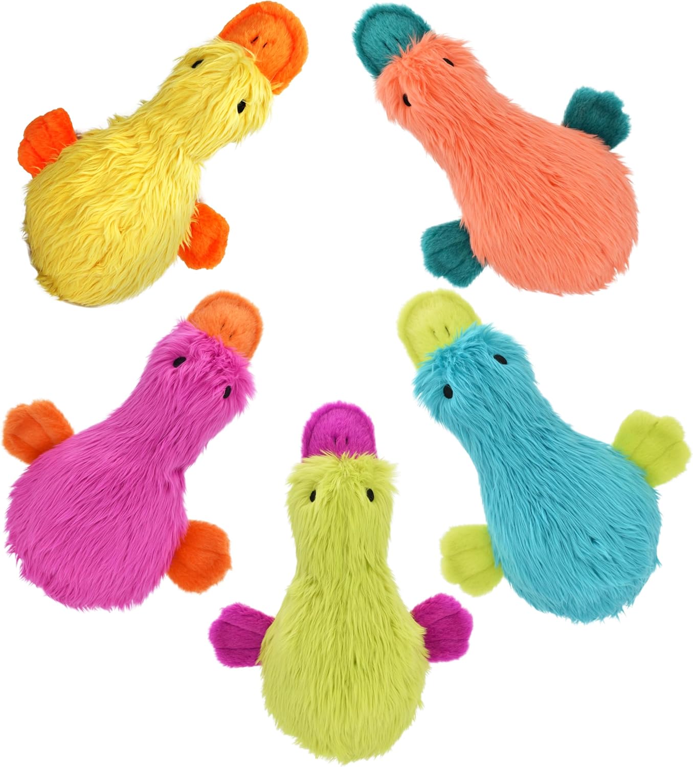Plush Duck Squeaky Dog Toy
