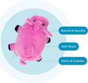 Plush Pig Squeaky Dog Toy