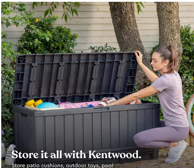 92 Gallon Outdoor Storage Deck Box
