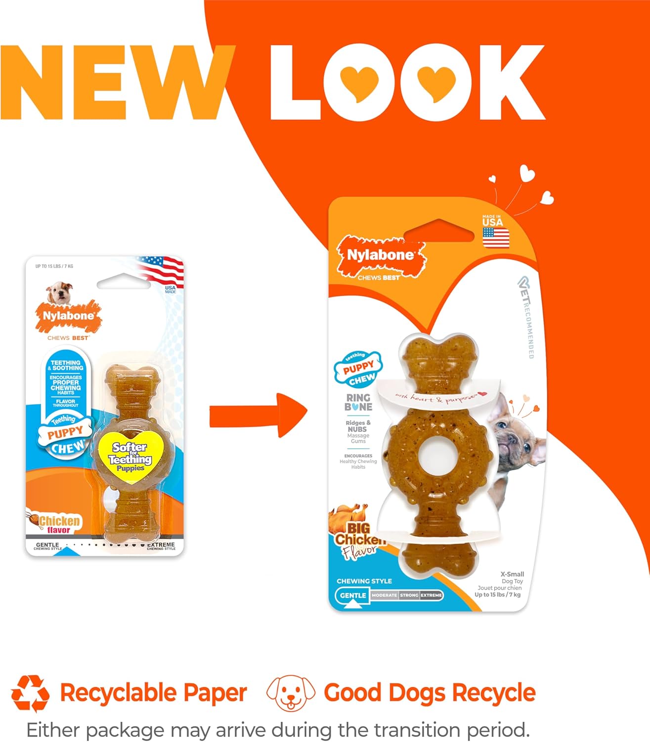 Puppy Chicken Flavor Chew Ring