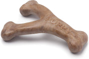 Puppy Wishbone Dog Chew Toy – Bacon Flavor (Small)