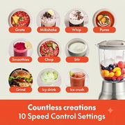 10-Speed Smoothie Blender 48oz