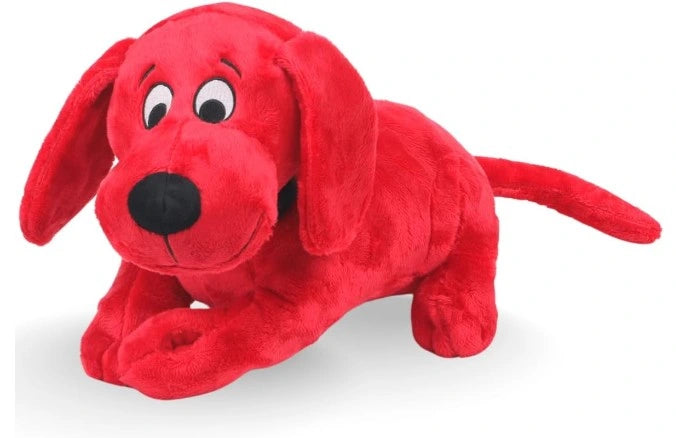 Snuggle Buddy Plush Dog Toy with Squeaker & Crinkle
