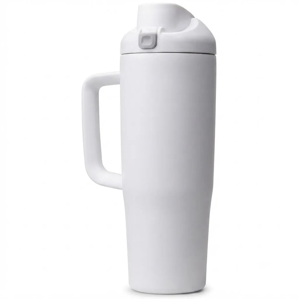 Insulated Straw Handle Water Tumbler