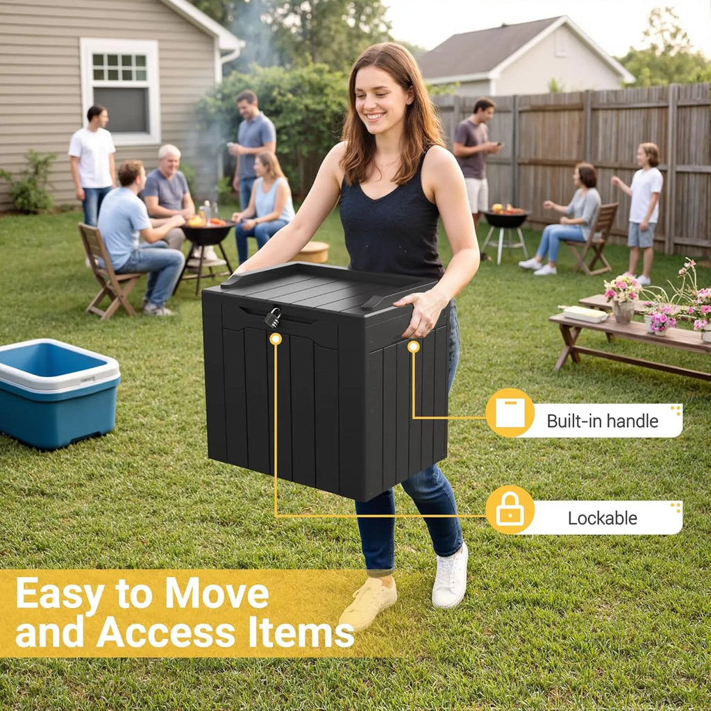 31 Gallon Outdoor Storage Deck Box
