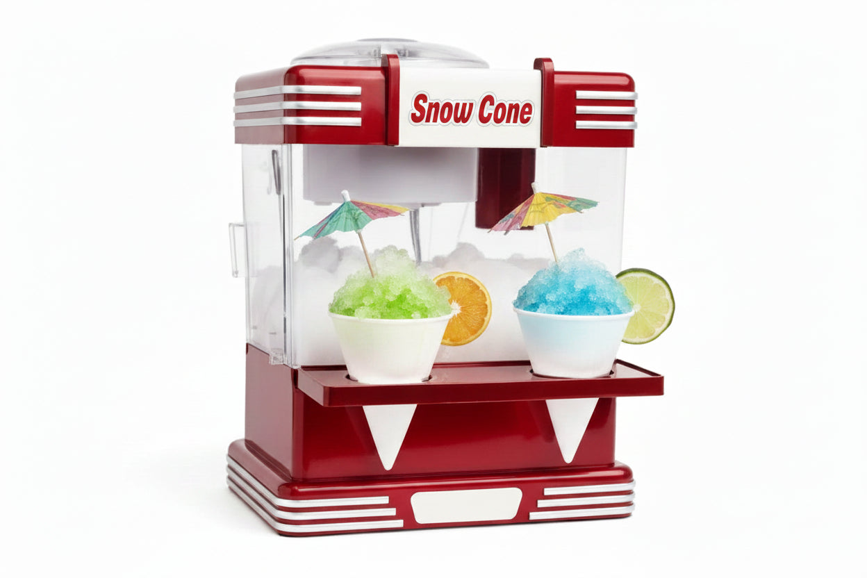 Retro Snow Cone & Shaved Ice Machine