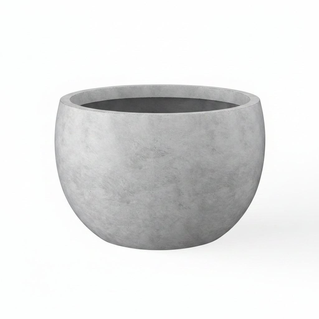 Round Concrete Planter