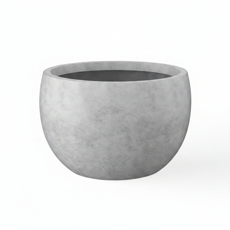 Round Concrete Planter
