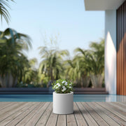 Round Concrete Planter