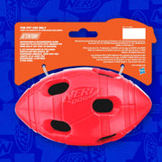 Rubber Squeaky Football Dog Toy
