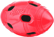 Rubber Squeaky Football Dog Toy