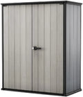 Tall Resin Outdoor Storage Shed