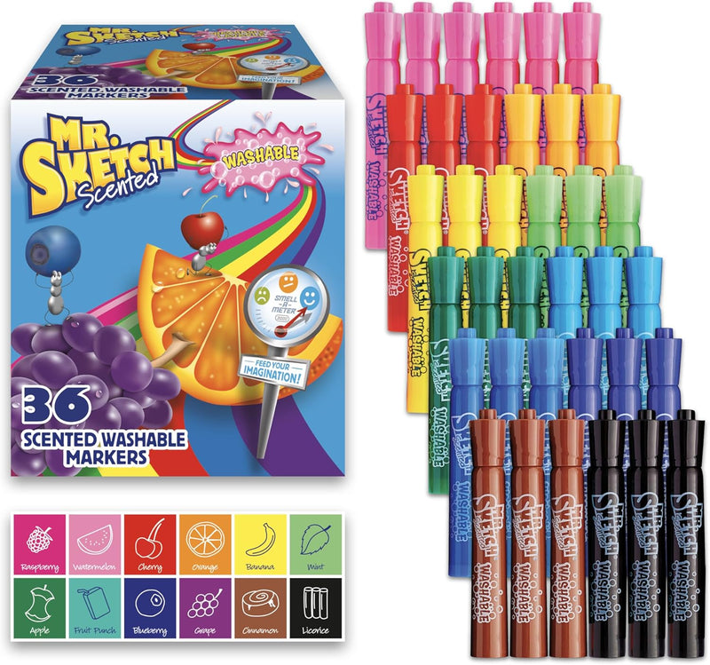 Scented Washable Markers Set